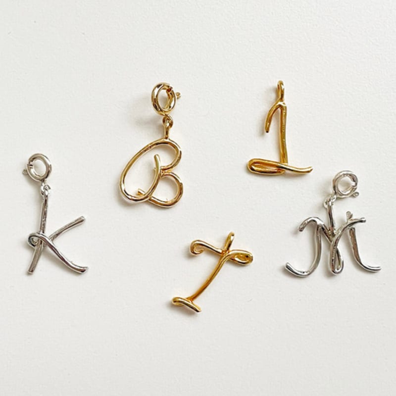 ELYONA Initial Pendant Charm