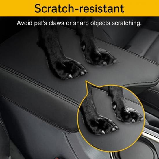 For - Ford Ranger Vehicle Accessory Center Console Armrest Cover Leather