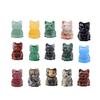 Delicate Crystal Cat Carving for Favorable Fortune Perfect Gift for Friend, Kids