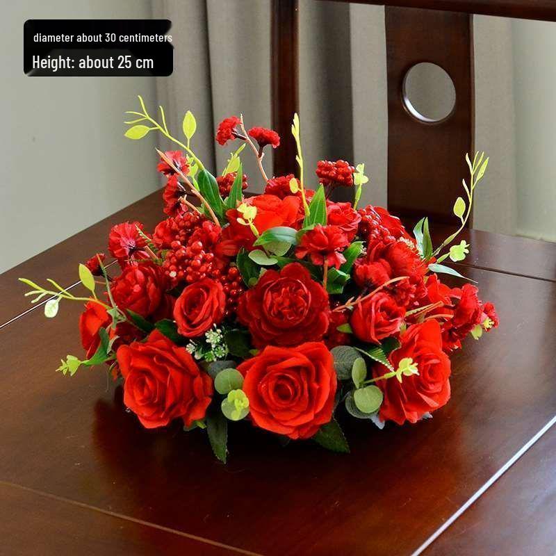 Japanese-Style Floral Art Table Decoration for Weddings and Events