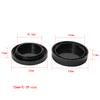 Rear Lens Body Cap Camera Cover Set Dust Screw Mount for Protection Plastic Black Replacement for Olympus for Panasonic