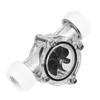 G1Celsius4  Thread Port Female to Female   Meter Indicator for PC Water Cooling 8 Impellers(Black)
