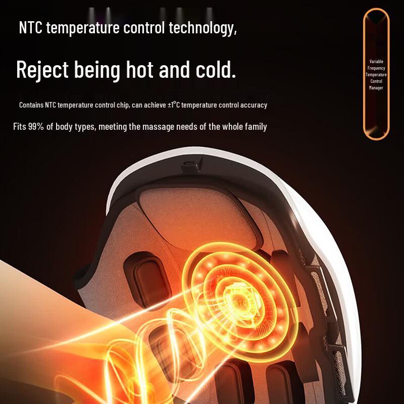 Aux Knee Massager with Heat and Vibration CN Plug (adapter Included)