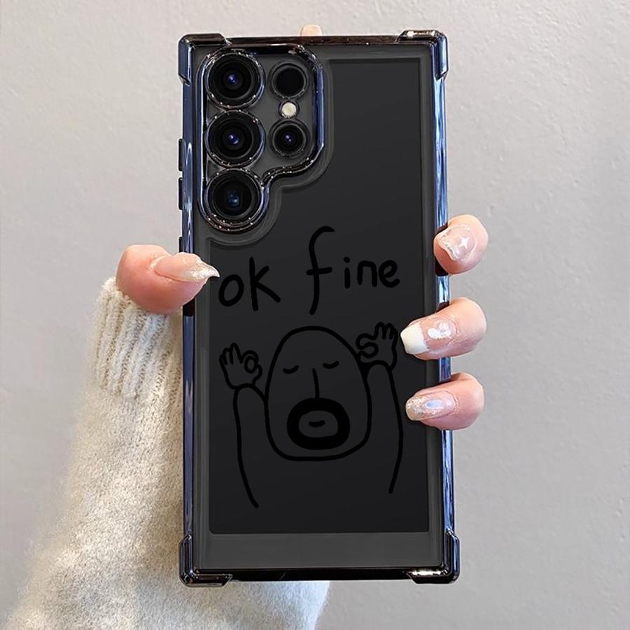 Phone Case for Samsung Galaxy S21FE S20 FE S25 Ultra S23 S22 Ultra S24ultra S24 S25 Plus S24fe Soft Cover Cartoon Matchman