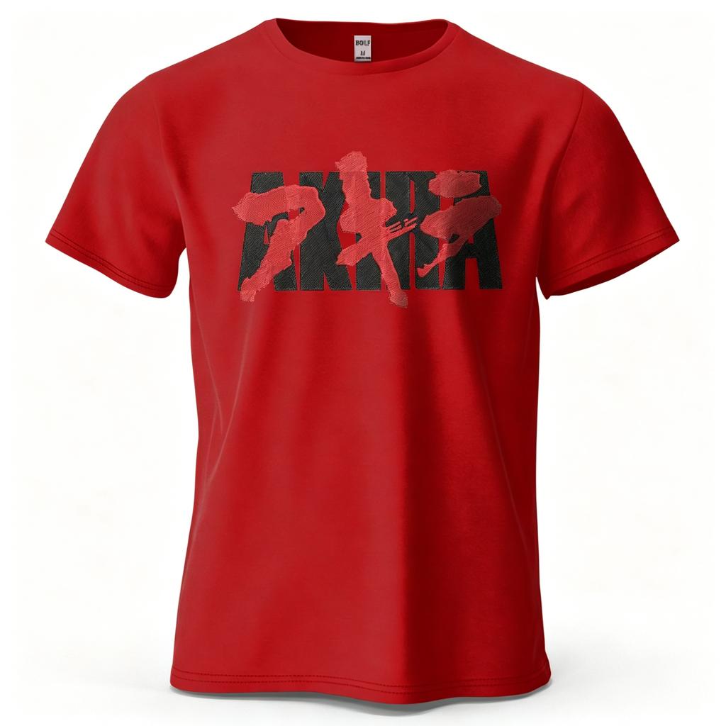 Unisex Akira Anime Tshirt Retro 90s Unisexga Graphic Print Casual Crew Neck Short Sleeve Cotton Streetwear Tee For Unisex Unisex