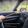 Auto Seitenspiegel Abzieher Auto Spiegel Abzieher Tragbarer Auto Abzieher Auto Rückspiegel Wischer Teleskopierbarer 98cm Langer Griff
