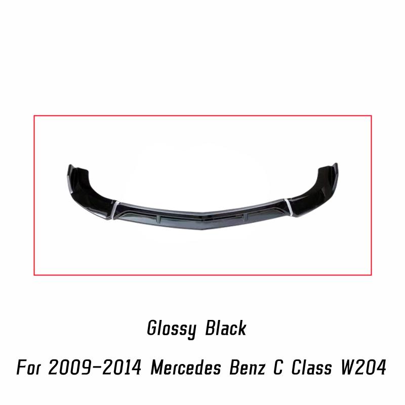 

Для Mercedes Benz C-Class W204 2009-2014 годов выпуска, передний бампер, губа, спойлер, сплиттер, диффузор, защитный кожух, дефлектор, обвес