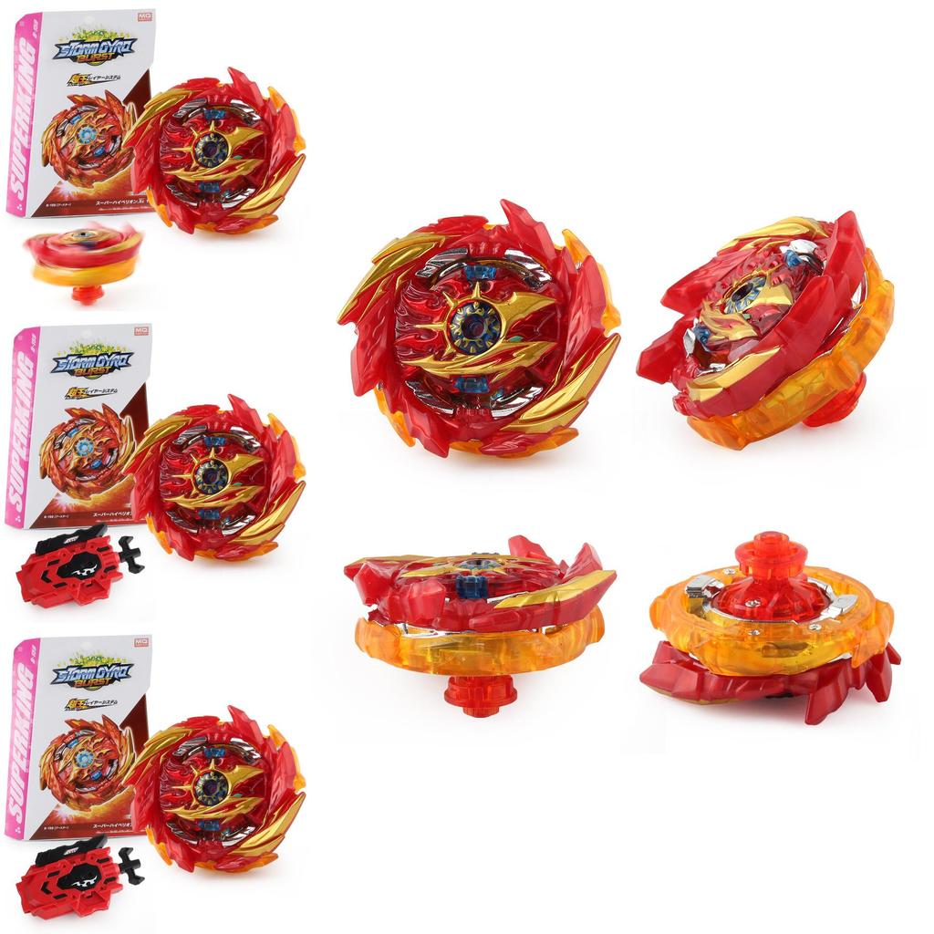 High Quality Mq-b-159-5 Explosive Spinning Top Toy With Dual Launching String Features