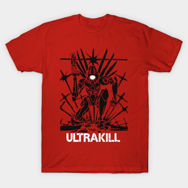 Ultrakill Cotton T-shirt 2026 New Model Shirt Personality Clothes Year Round Clothing Short Sleeves Classic Hot Product Couples