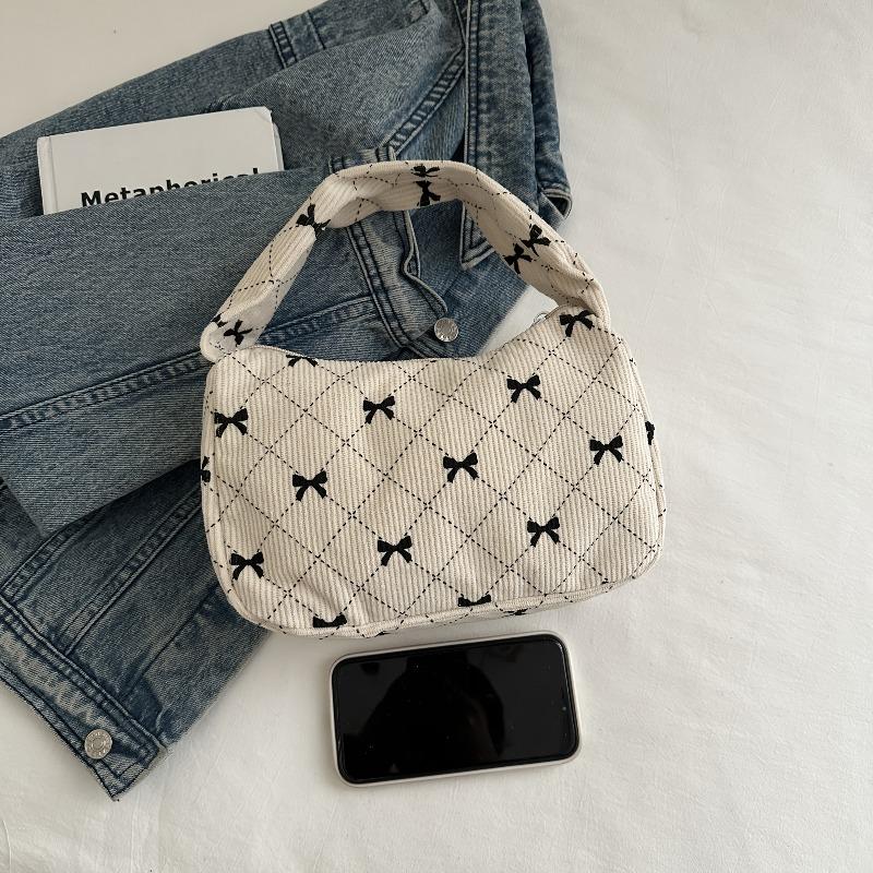 Bowknot Handbag for Women, Suitable for Evening Events, Phone Bag, Coin Purse, Cloth Bag