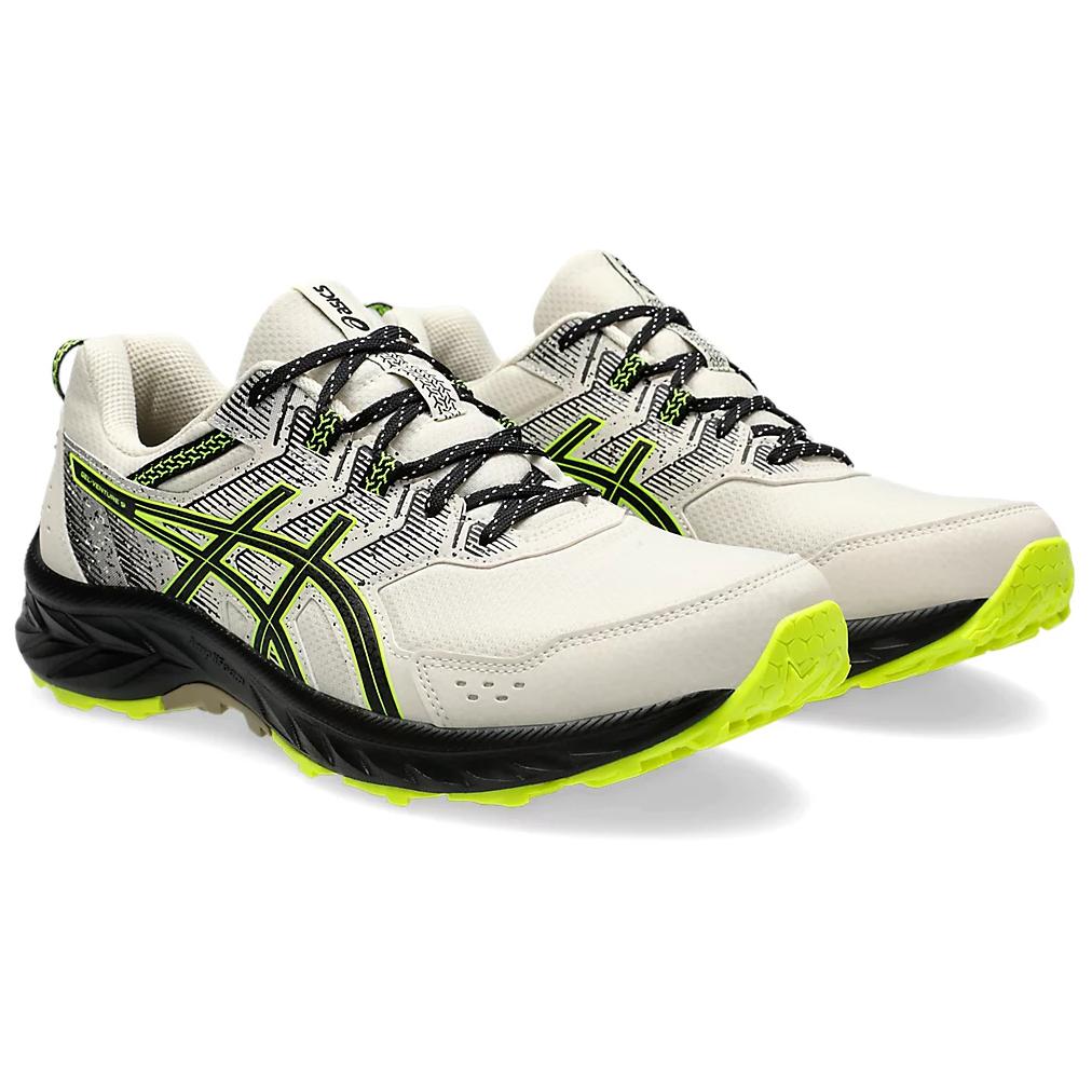 Asics Gel-Venture 9 Oatmeal Safety Yellow Men Sneakers 1011B486-250