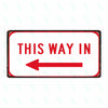 No Smoking Wifi Exit Toilet Indication Sign Tin Plate Vintage Metal Sign For Shop Bar Home Decor Poster Customizable DC0057A