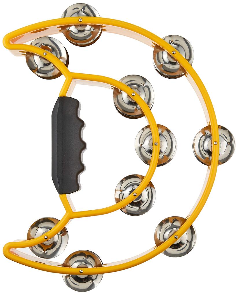 KC Tambourine Crescent Moon Yellow HMT-2003/YW