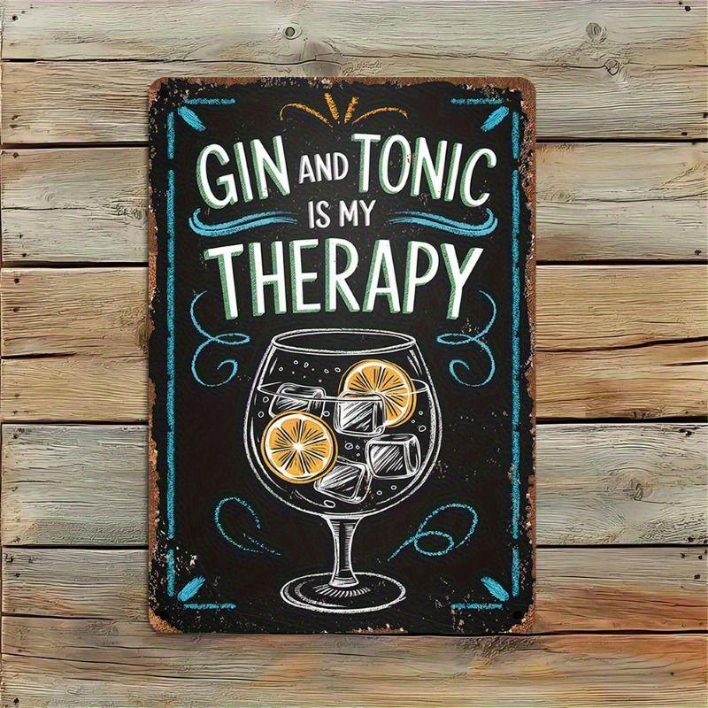 Vintage Drinks Wall Poster Metal Tin Sign 20x30cm
