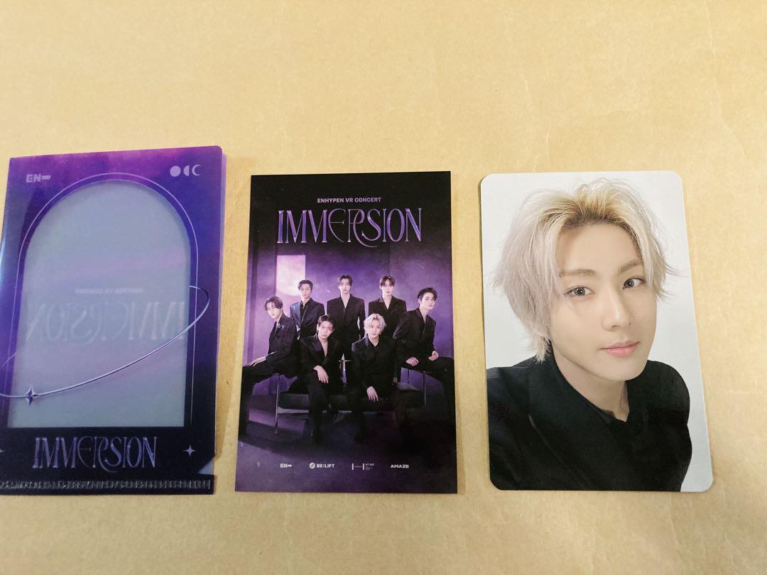 

[USED] ENHYPEN VR IMMERSION Jungwon trading card