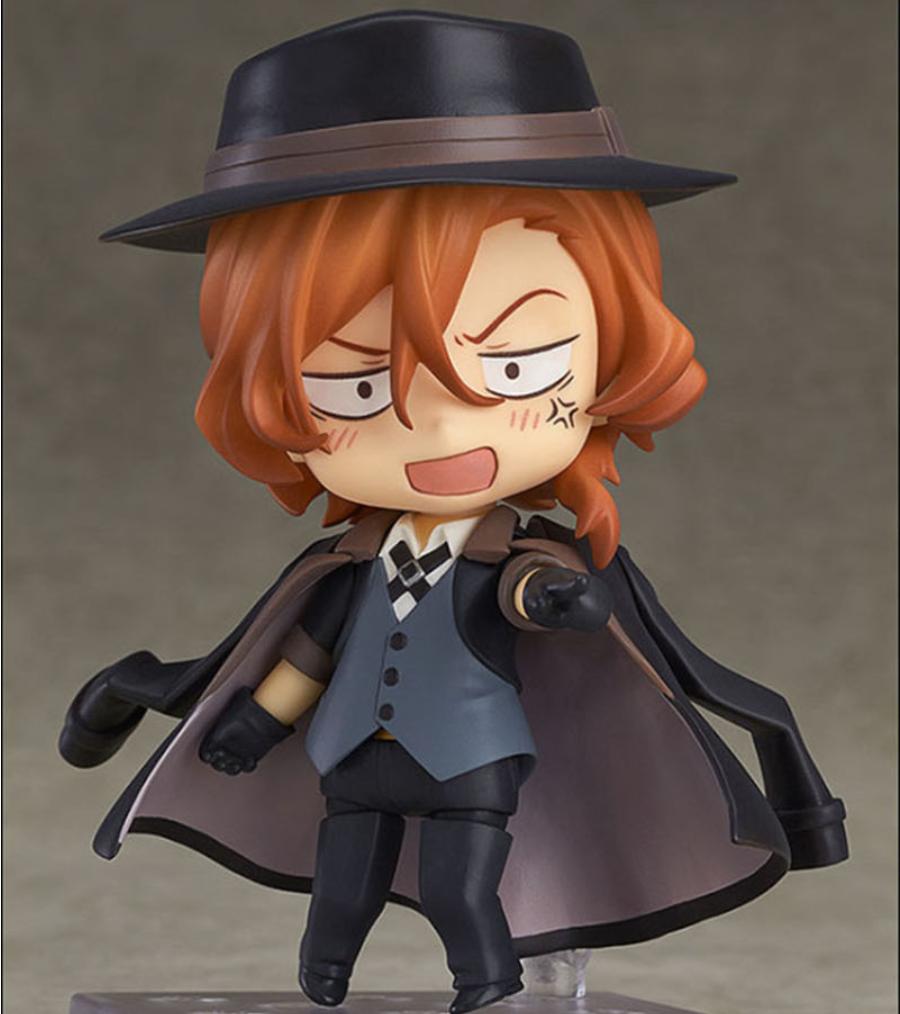 Bungo Stray Dogs Osamu Dazai 657 Chuuya Nakahara 676 Posable Action Figure Swappable Face Collectible Anime Desk Decor