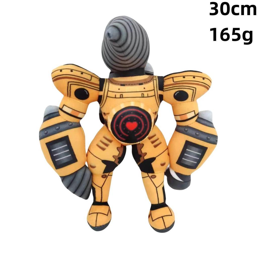 Skibidi Toilet Plush Toy - Cross-Border Adventure with Titan Speaker and Monitor Men