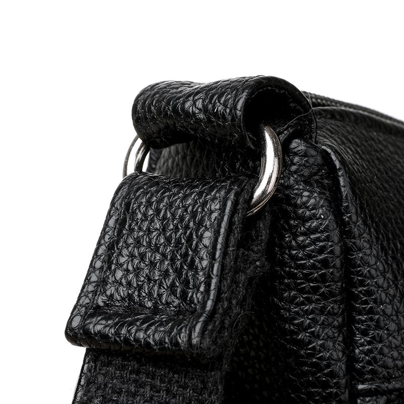 Lingge Women's Bag Soft Leather Crossbody Bag Middle-aged Mother's Bag Shoulder Bag