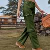 Women's Spicy Style Washed Denim Casual Workwear Pants