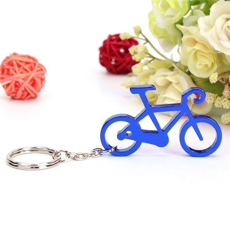 4Pcs/Set Outdoor EDC Multi Bike Keychain Key Ring Bottle Wine Beer Opener Tool Muilti Colors Beer Opener  Kitchen Accessories