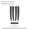 For BMW X5 E70 X6 E71 Made of Alcantara Car Interior Door Panel Trim Strips Performance Stickers 4pcs Auto Tuning Accessories