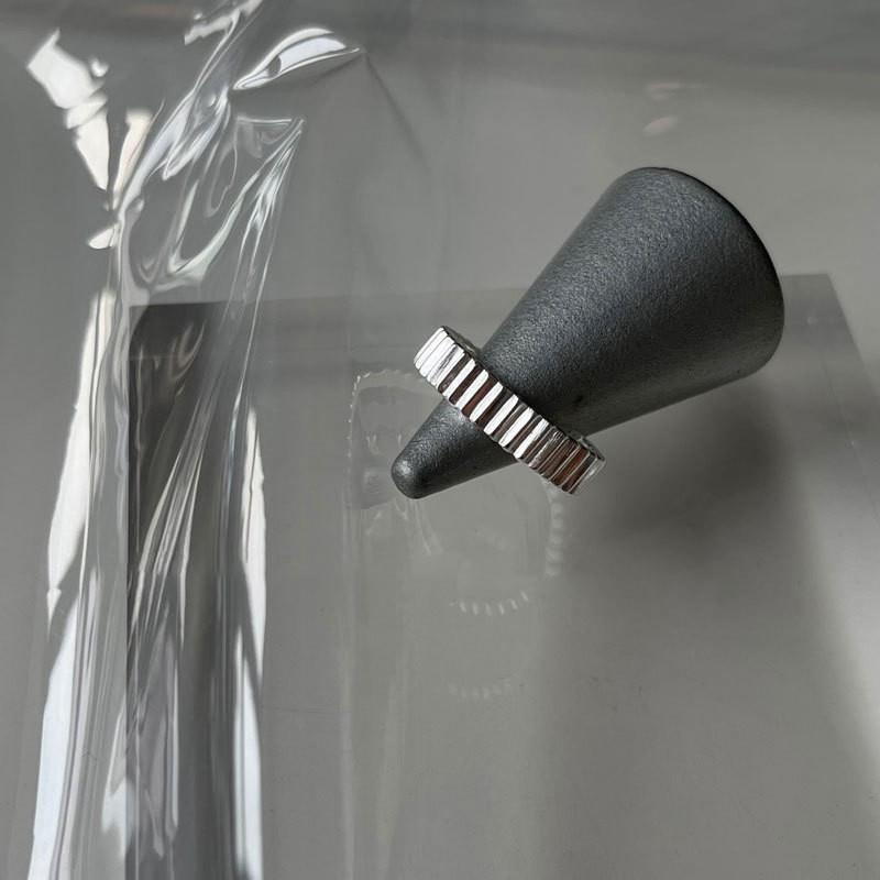 Elegant Heart Shaped Silver Plated Ring For Women Minimalist Twisted Design Jewelry