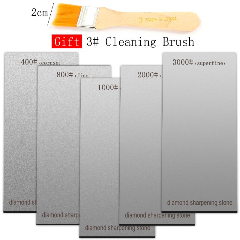 170MM Diamant Knivsliper Sett Korning 240-3000# Bryne Profesjonelt Trearbeid Slipestein verktøy Kjøkken Slipesystem