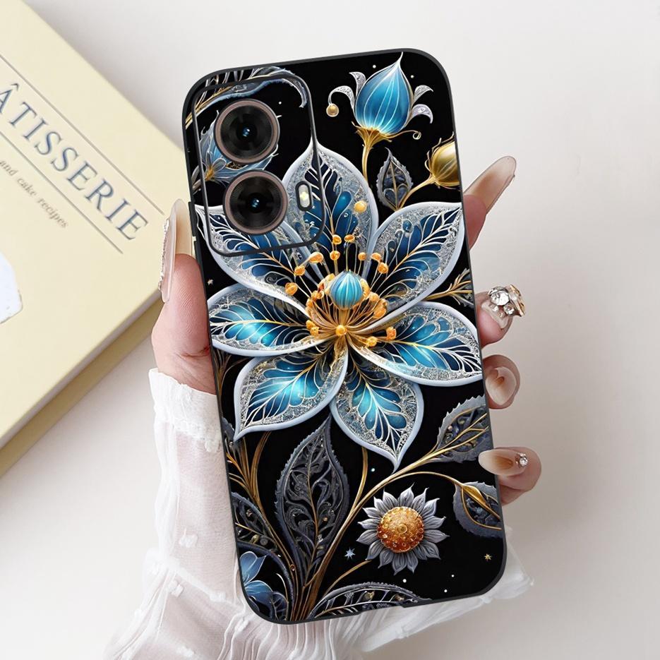 For Motorola Moto G85 5G Case XT2427-1 Luxury Candy Painted Cover Soft TPU Phone Case For Moto G35 G 55 85 MotoG55 MotoG85 Shell