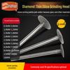 Diamond Abrasive Grinding Head 2.35mm Shank, K Needle for Jade, Glass Carving and Engraving