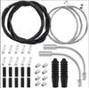 Bicycle Brake & Shifter Cable Housing Set - Universal 5mm/4mm for Mountain/Road Bikes