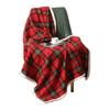 Plaid Couch Decorative Blanket Soft Throw Blankets Polyester Material for Sofa