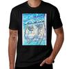 Christmas Ski Cats TShirt Relaxed Fit Casual Short Sleeve Top