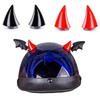4PCS Motorcycle Helmet Cute Corner Horn Decoration Motocross Full Face Off Road Helmet Decoration Moto Car Accessories