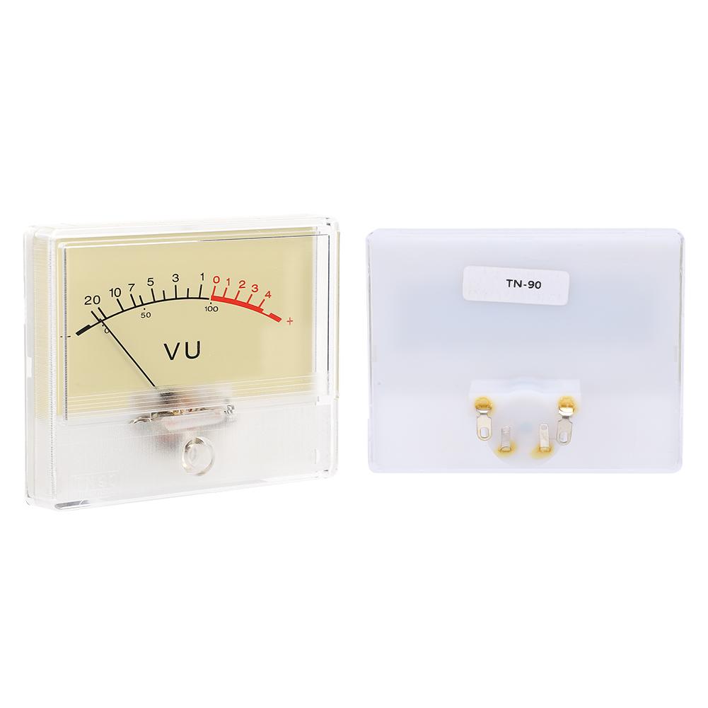 T?90 de înaltă precizie DB amplificator nivel VU antet contor cu bec accesoriu pentru dispozitiv audio