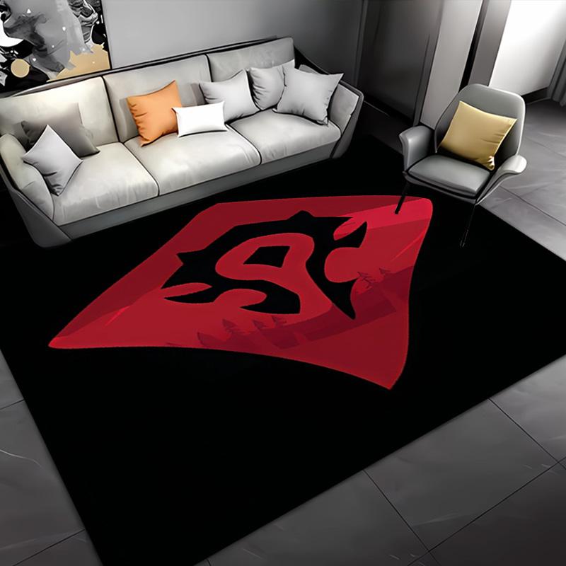 1pc World of Warcraft Entrance Mat, Non-Slip Mat Area Rug,Room Decor, Outdoor Decor, Kitchen Rug,Doormat - Machine Washable, Easy To Clean