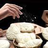 Mooncake Molds 7 Different Pattern Shape Wood Handmade Moulds for Baking Cookies