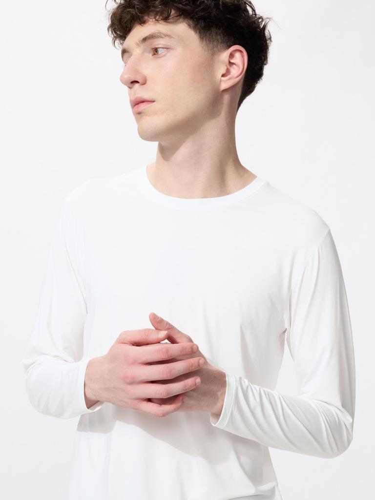 Uniqlo Japan Air RhyThm Crew Neck T Long Sleeve