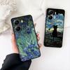 Sunflower Starry Night Van Gogh Cover for Motorola Moto Edge 50 30 Fusion 40 NEO Ultra Pro G22 G23 G20 G35 G84 G13 G53 Case