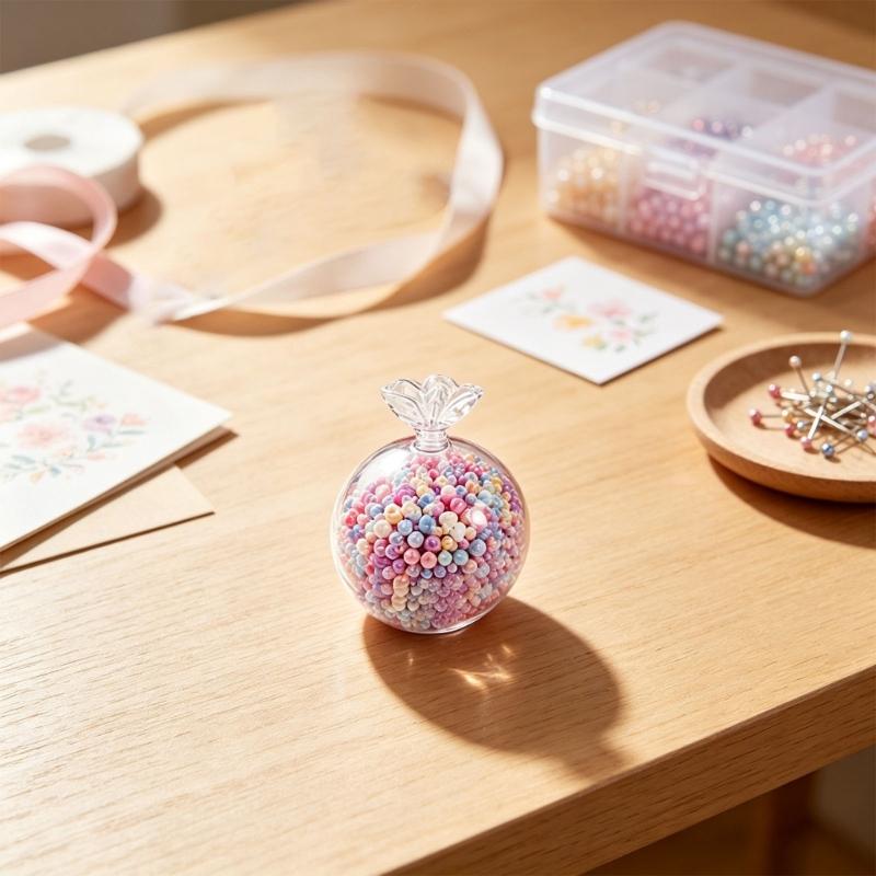 Ensemble de fabrication de balles anti-stress en caoutchouc souple avec sensation élastique, artisanat rond terminé et outil manuel pour presser et jouer