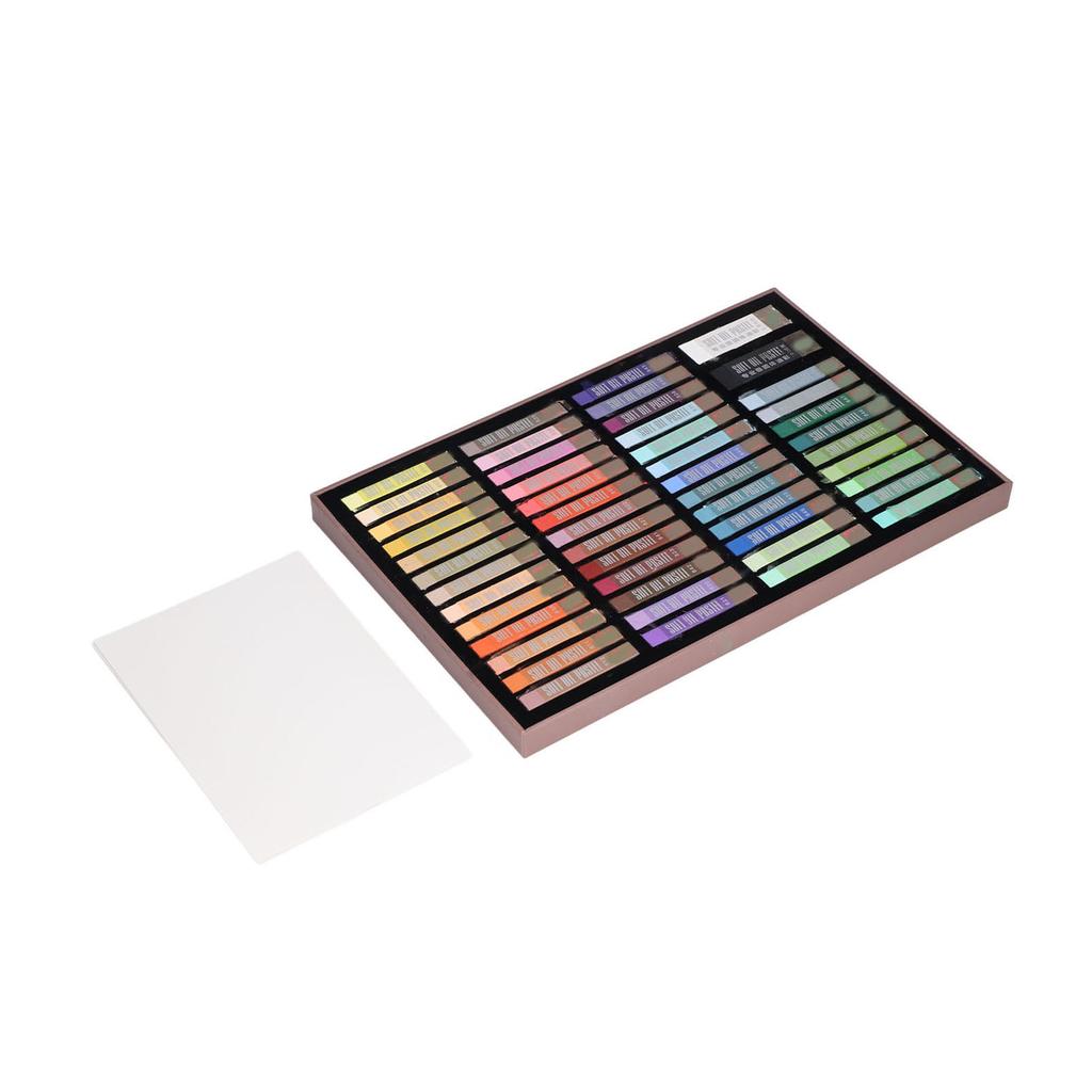 50pcs Oil Pastels Vivid Colors Soft Glossy Safe Attractive Decorative DIY Making Coloring