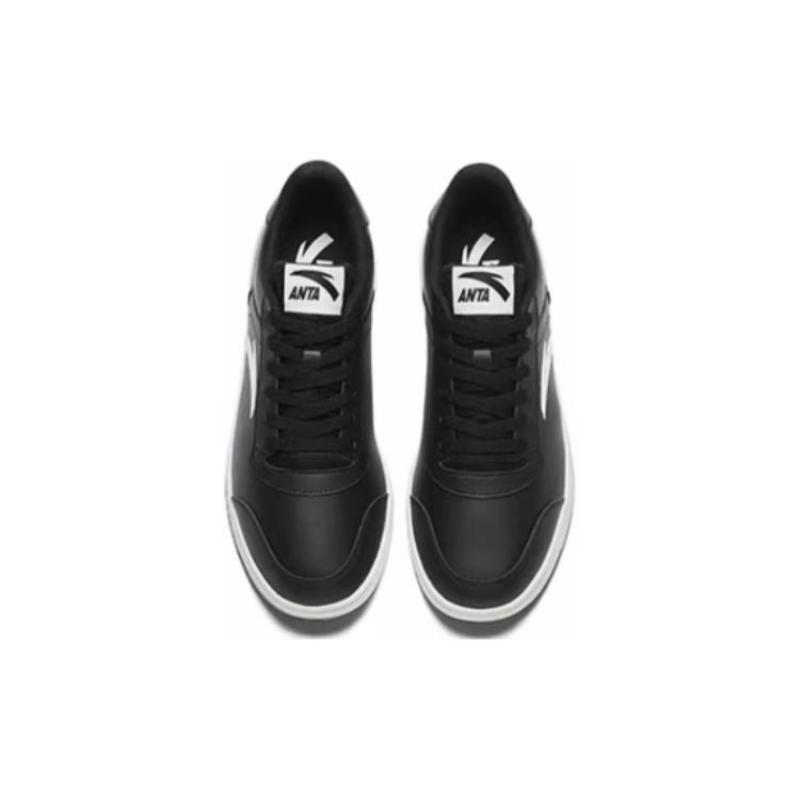 Anta Low-Top Skateboard Shoes Men's Black Sneakers 912358009-8