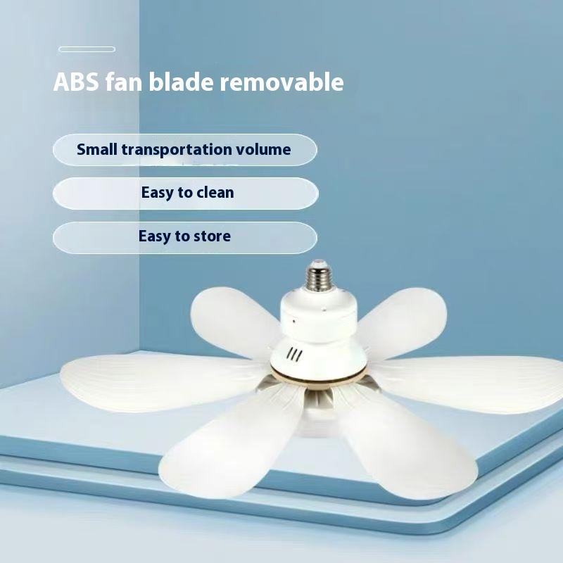 40W New Grained Ceiling Fan Light 20.5 Inches With Remote Control For Timed Ventilation And Heat Dissipation In Rooms