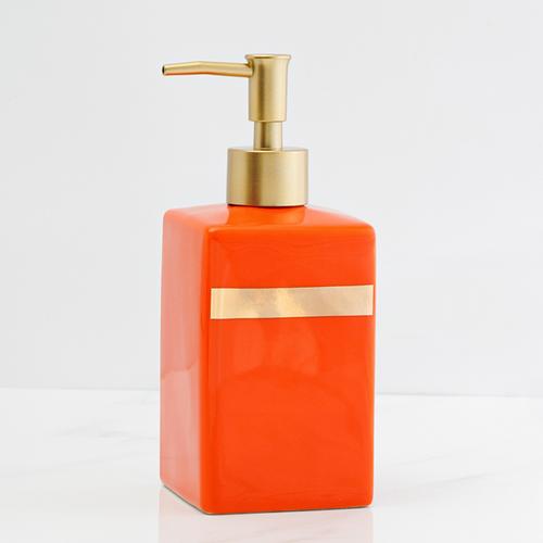 Bathroom Hand Sanitizer Soap Dispenser Gold Press Ceramic Lotion Bottle Hand Sanitizer Dispenser Bottle Bathroom Accessories