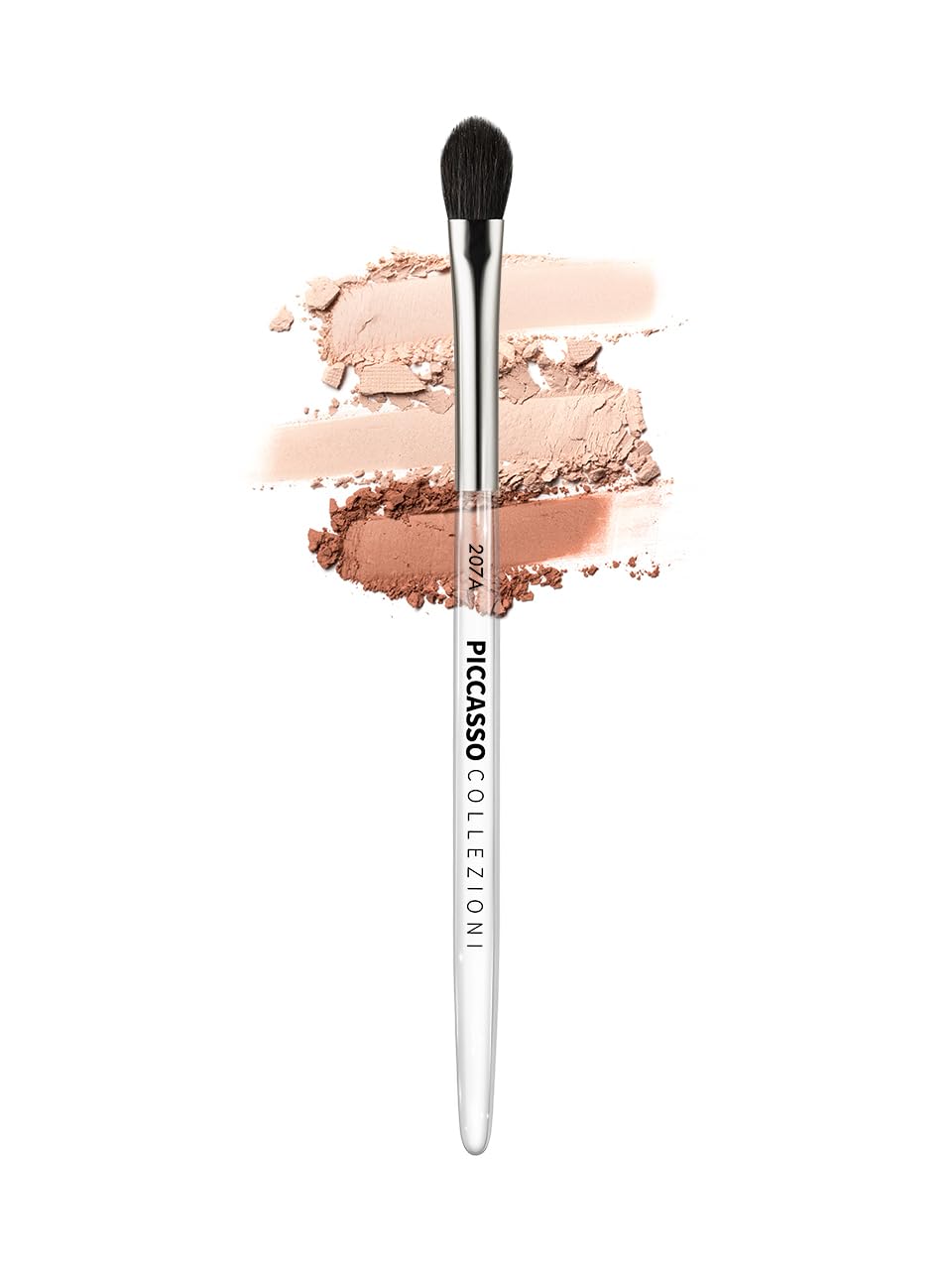 

PICCASSO 207A Eyeshadow Brush: Soft bristles, suitable for sensitive skin, delicate color payoff, beginner-friendly, flat design, for base and point