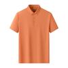 Summer Men's Lapel Polo Shirt Men's Short Sleeve Casual Business High-end Top Men's Clothing