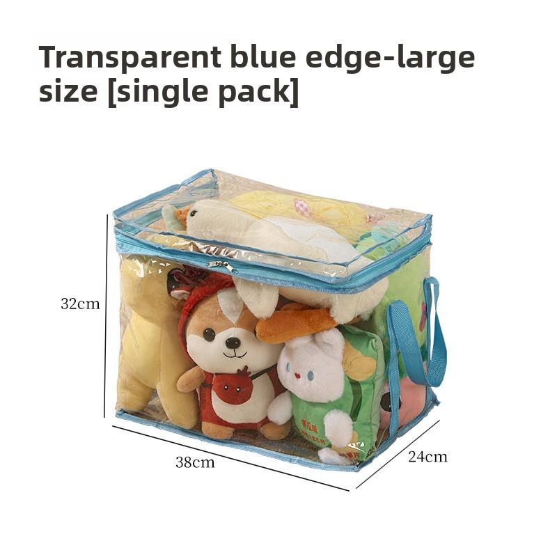 Modern Cubic Pvc Toy Storage Bag With Foldable Waterproof Design For Bedroom And Living Room Organization