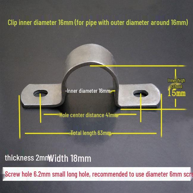 Vysoce odolné U-třmeny z pozinkované oceli pro stěnu/podlahu