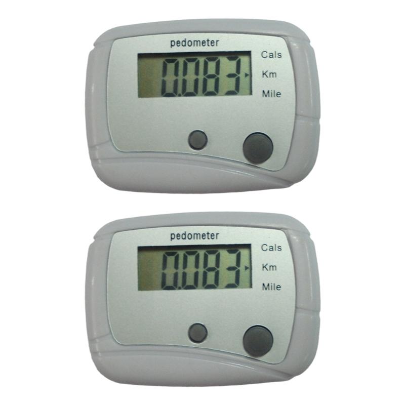 

Simple Accurate Step Counter Walking Pedometer Accurate Sports Pedometer for Step Fitness Hiking Exercis Sports белый