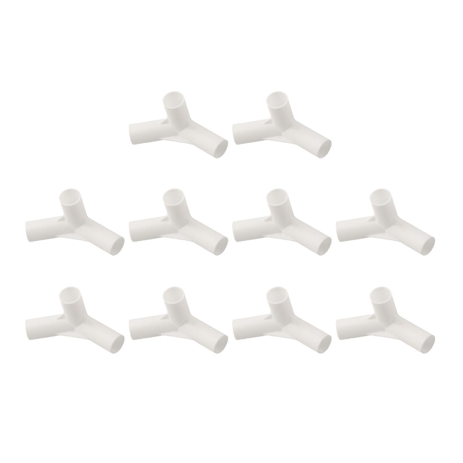 

З єднувач для туристичного намету З єднувач для тенту Т-подібний з єднувач Фіксовані з єднання для дуг намету 135 degrees tee