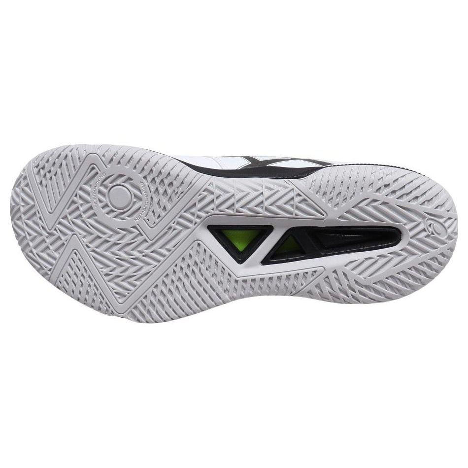 Asics Gel Tactic 12 2E Wide White Gunmetal Volt Men Sneakers 1073A059-101